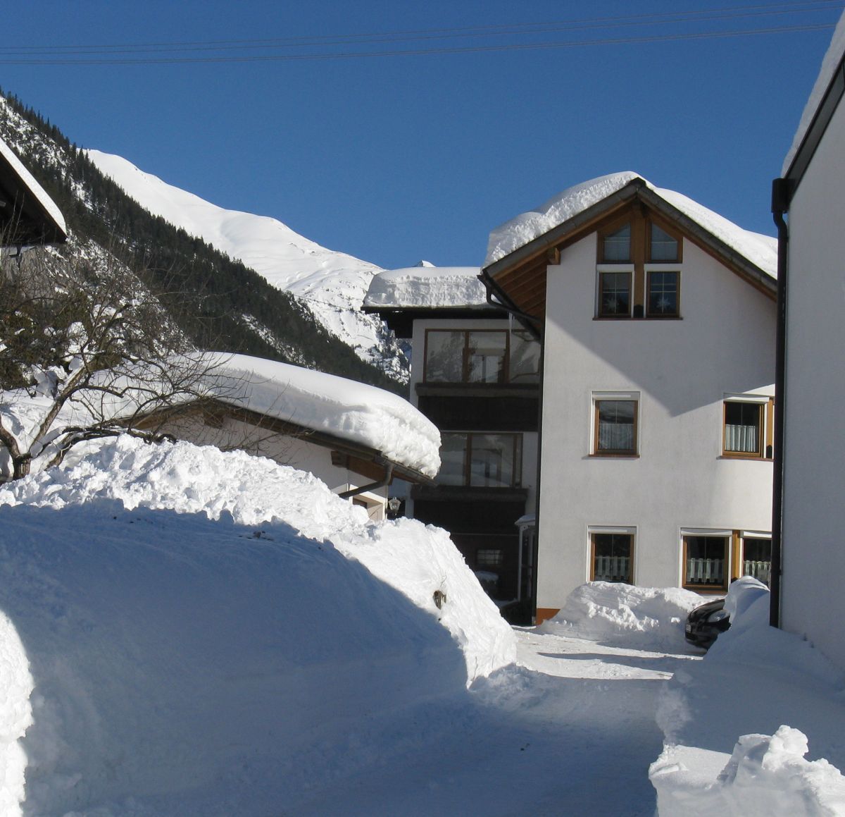 haus helga zimmer am arlberg im winter